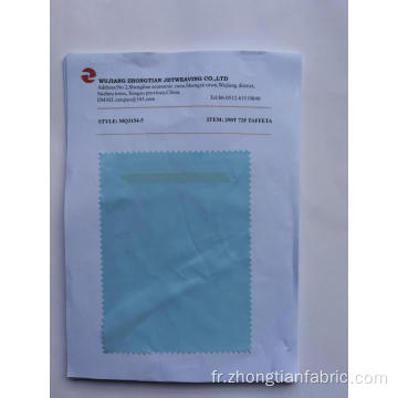 100% polyester 290T 72F taffeta p / j